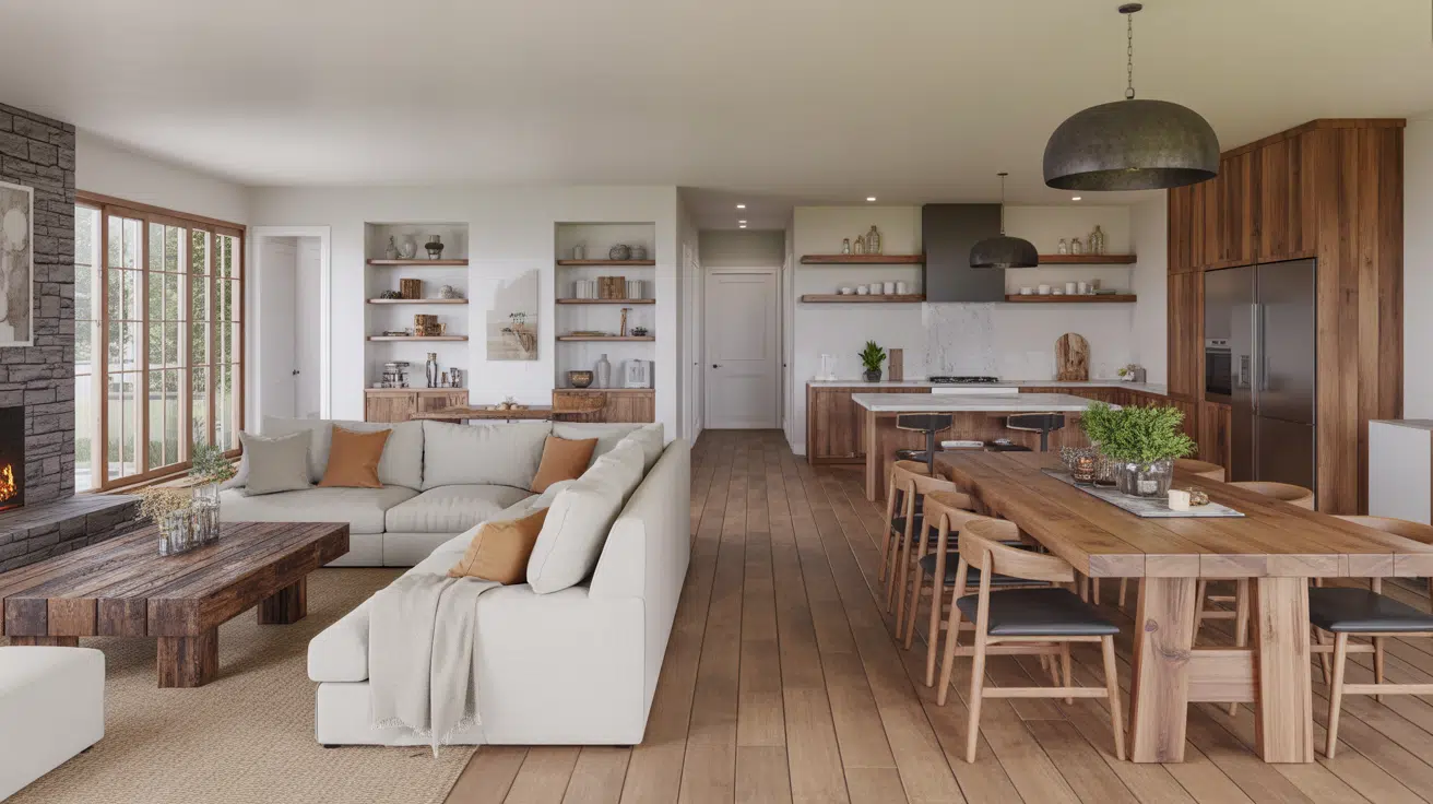 modern rustic decor