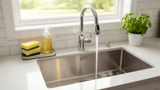 parts of a kitchen sink