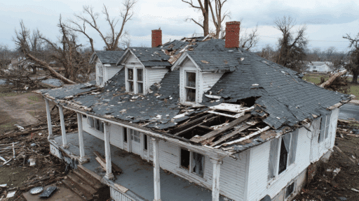 roof wind damage