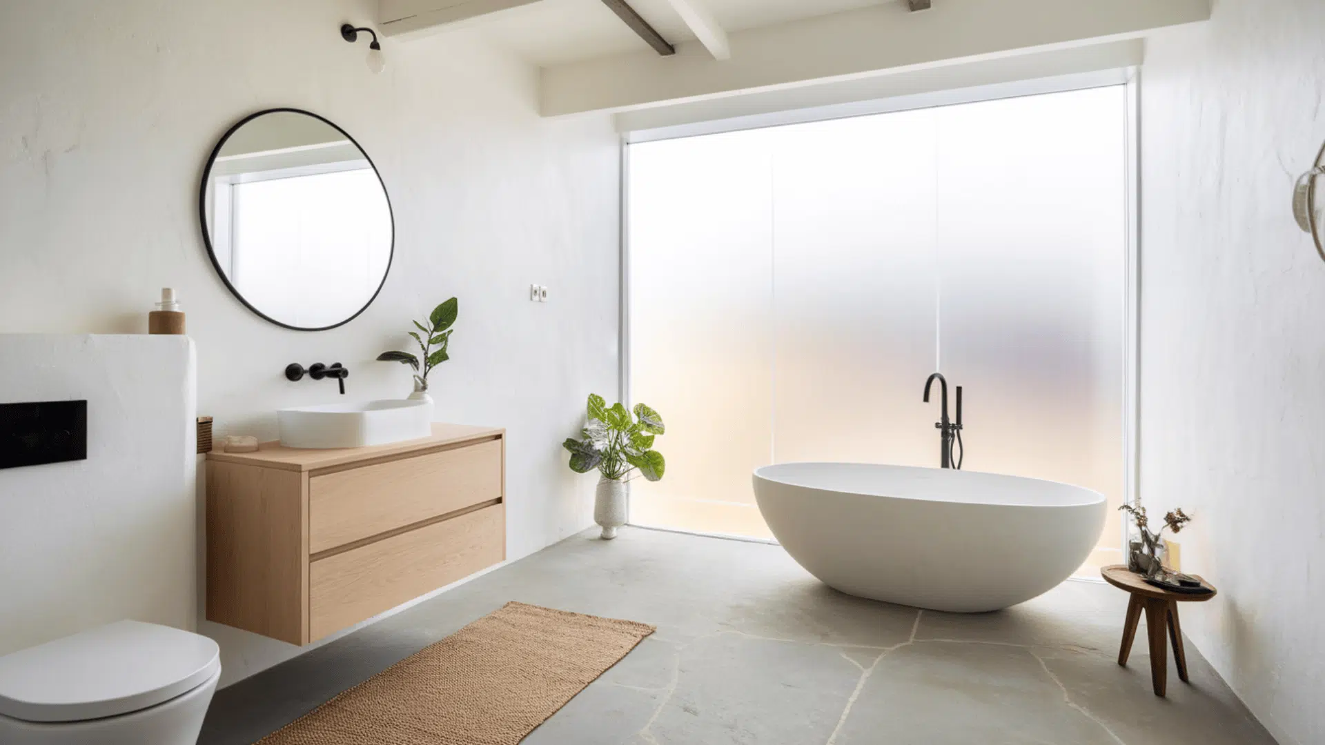 scandinavian bathroom