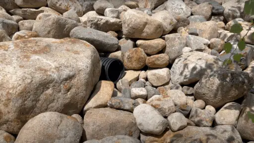 weeping tile installation