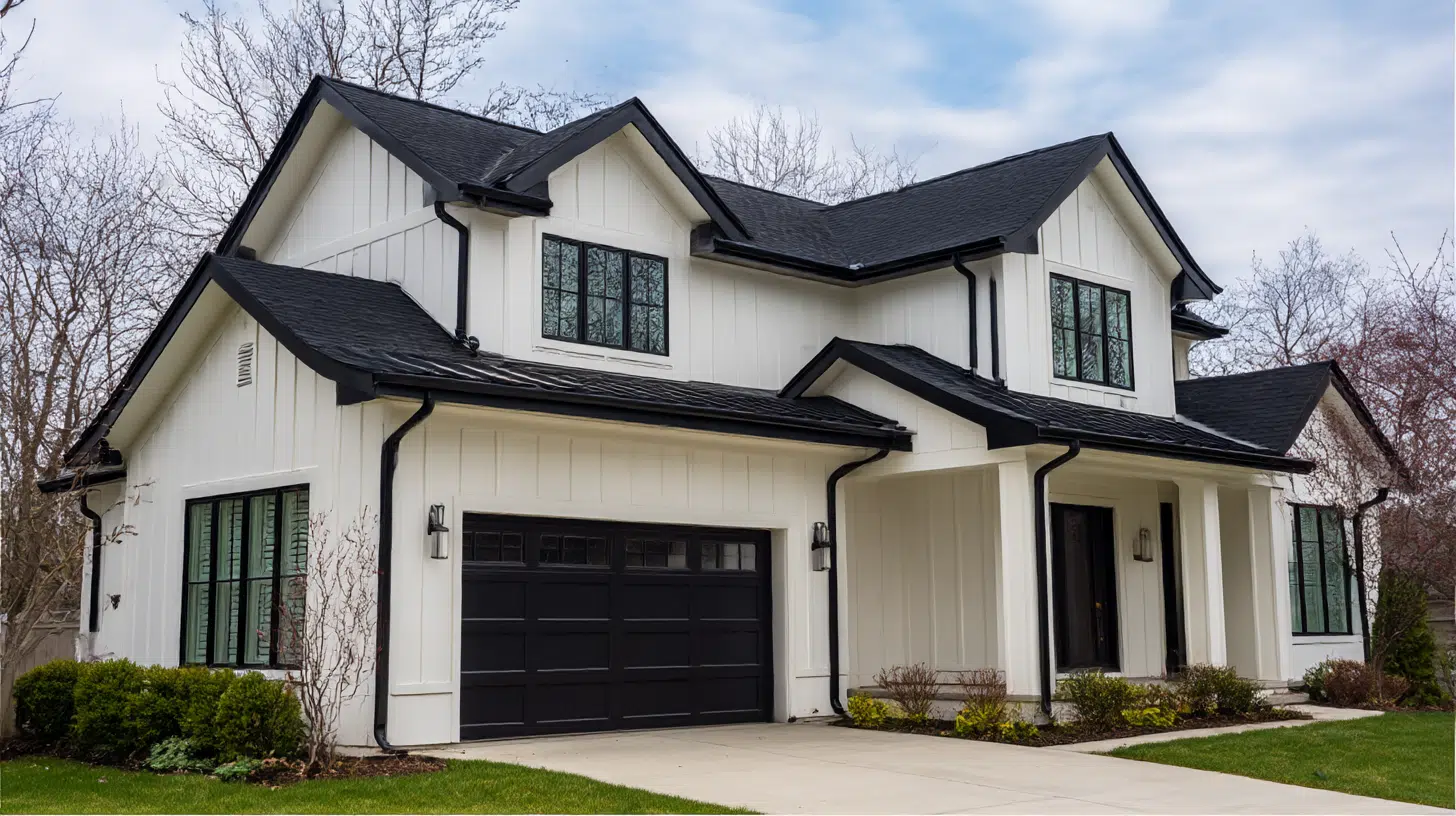 white house black windows
