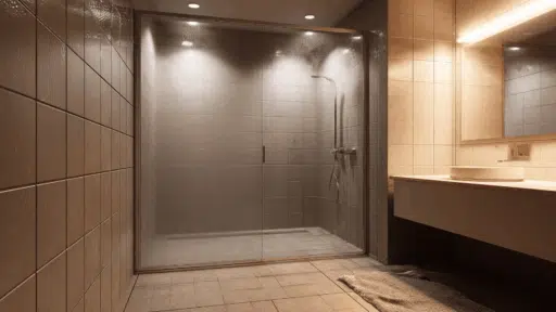 why does my bathroom smell musty