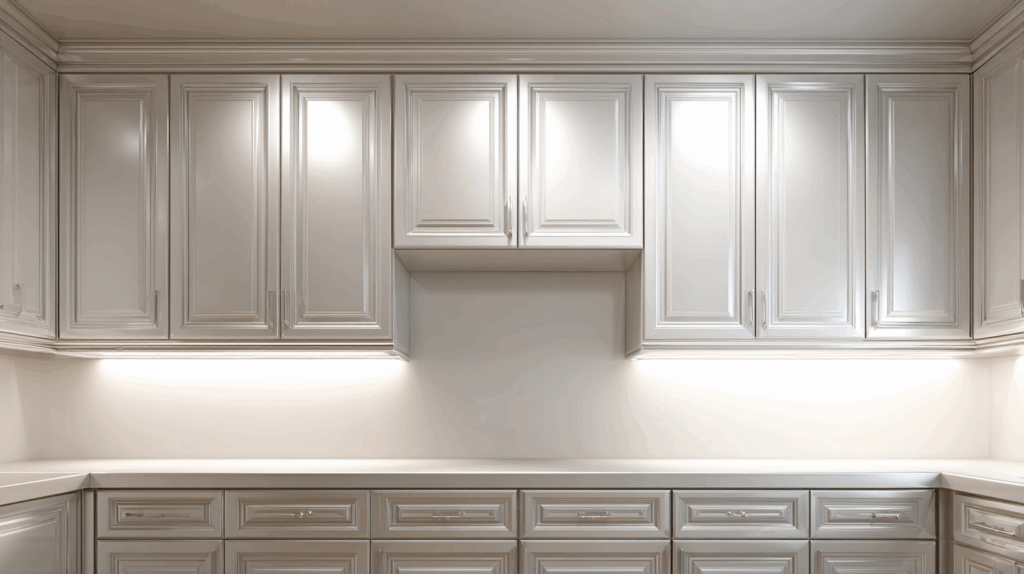 what paint do professionals use for kitchen cabinet