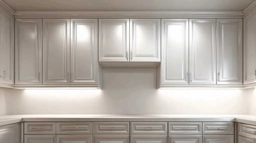 what paint do professionals use for kitchen cabinet