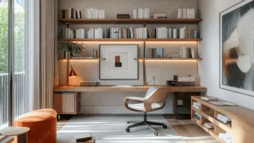 Why Your Home Office Needs an Organized Bookshelf