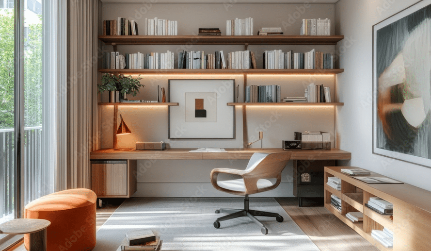 Why Your Home Office Needs an Organized Bookshelf