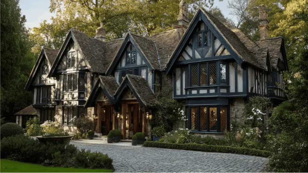 Cross Gabled Roofline