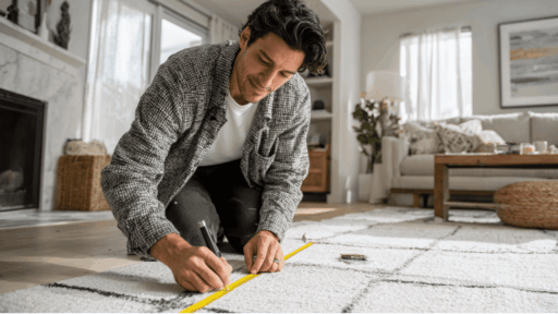 Room rug size caluclator