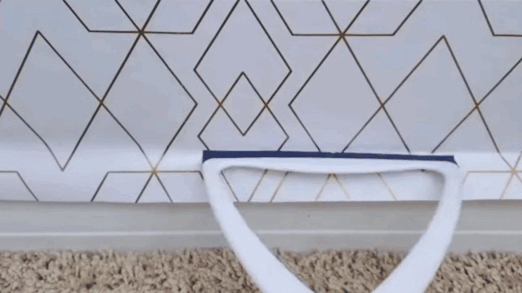 STEP 7-PUTTING WALLPAPER ON TEXTURED WALLS