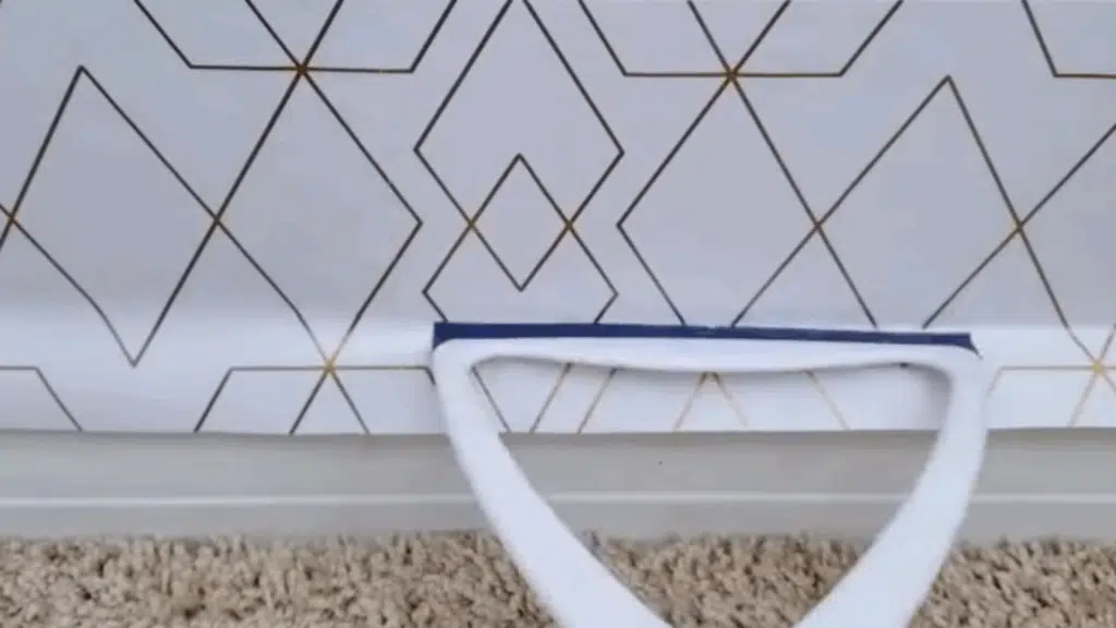 STEP 7-PUTTING WALLPAPER ON TEXTURED WALLS