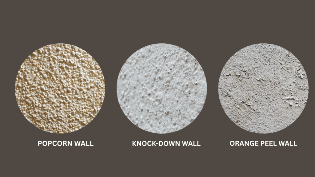 TYPES OF WALL TEXTURE