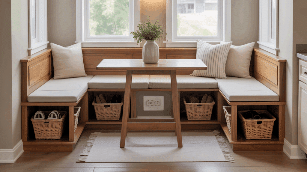 a welcoming barndominium entryway or bre