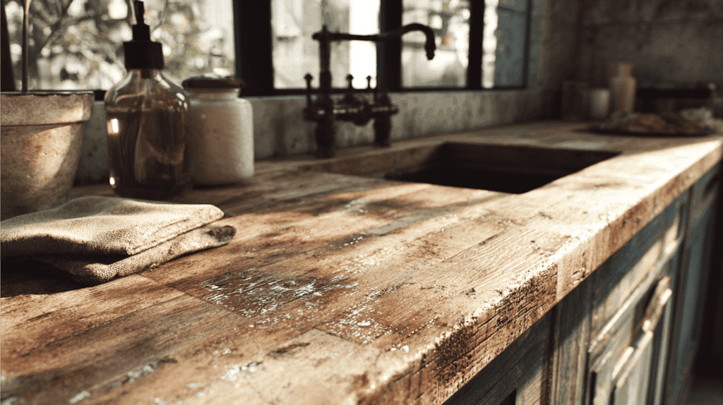 butcher block countertops cons