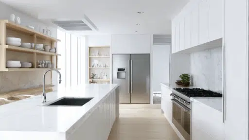 how deep kitchen cabinet should be