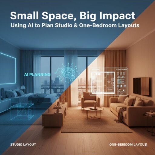 Small Space, Big Impact: Using AI to Plan Studio & One-Bedroom Layouts