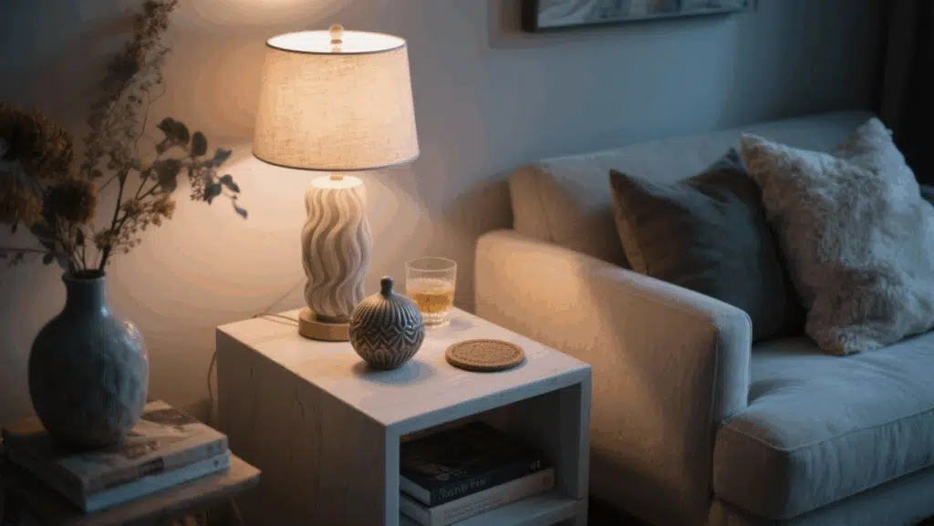 Updated Side Table Decor