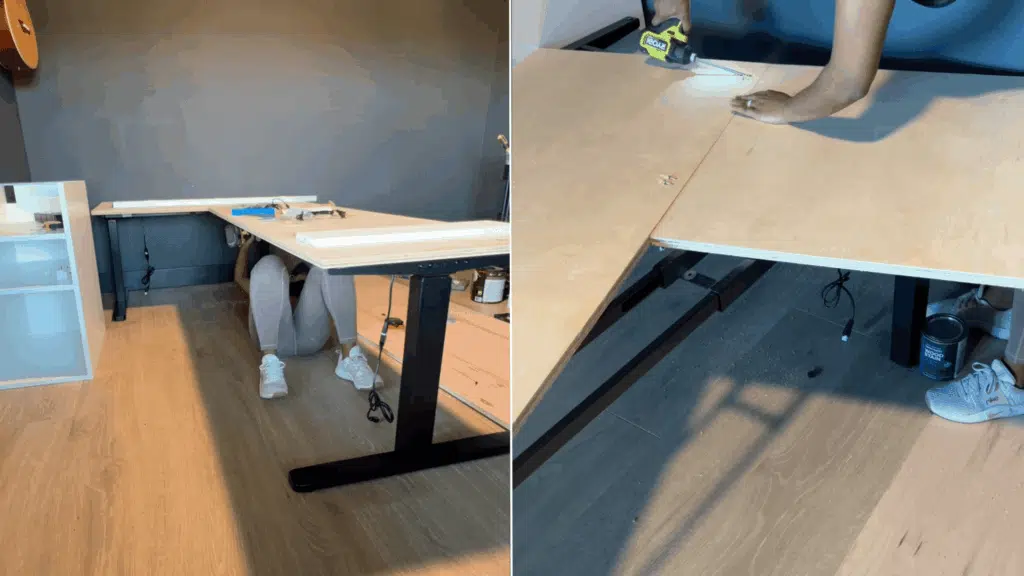 Cut and Build the Desktop
