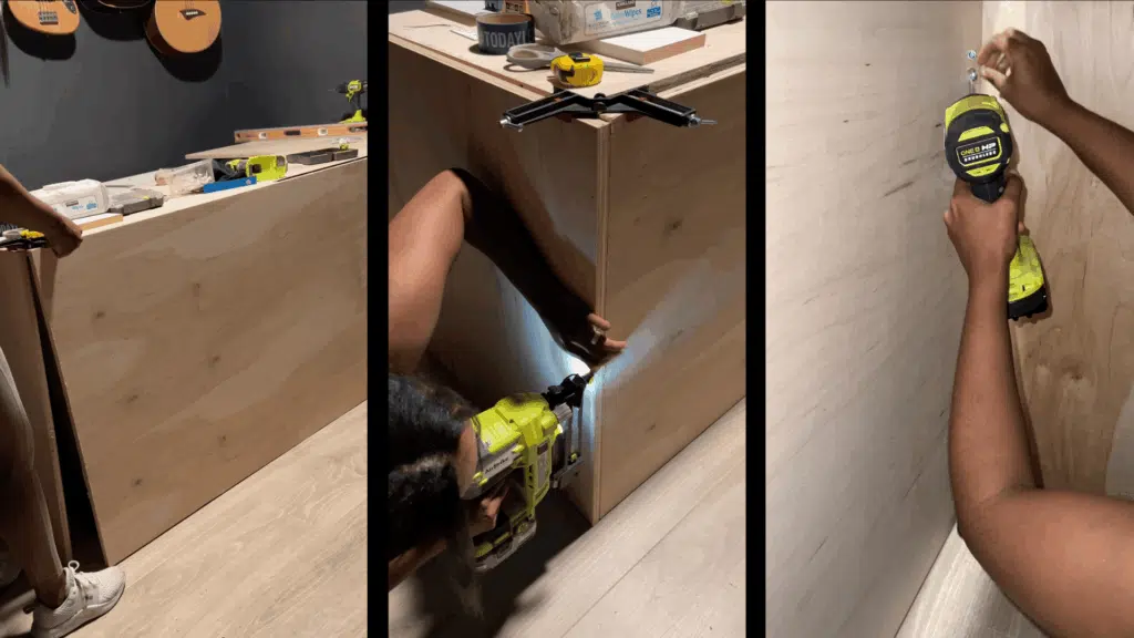 Build the Outer Desk Shell
