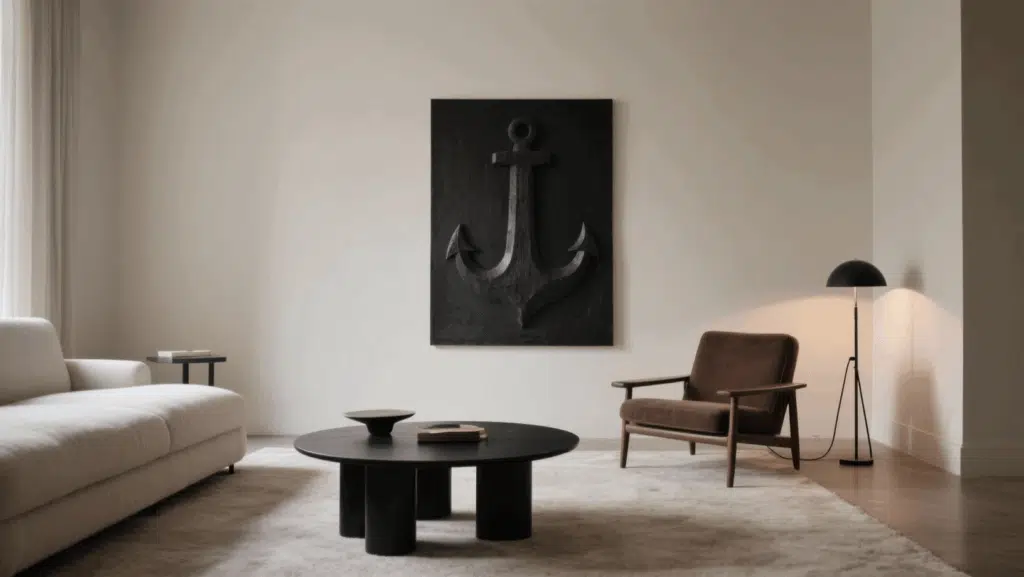 dark accent anchor piece