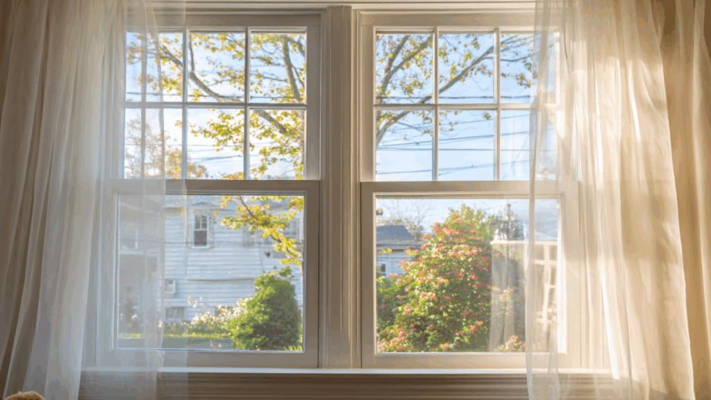double hung windows