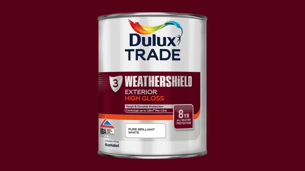 dulux weathershield exterior high gloss