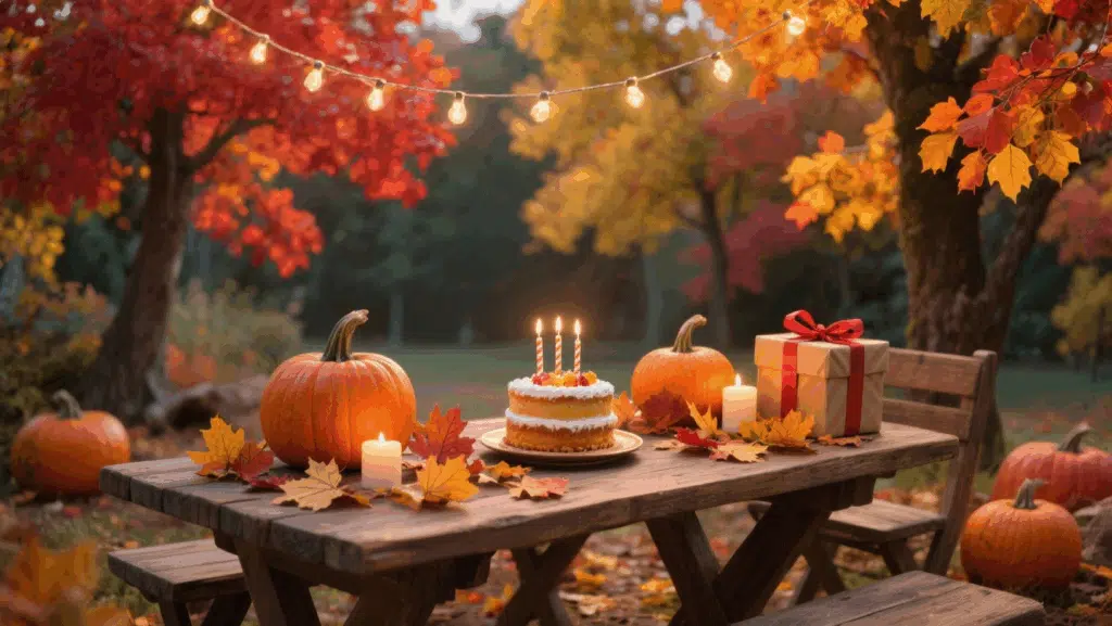 fall birthday party ideas