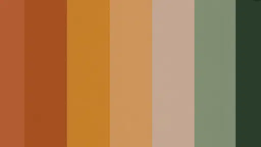 fall color palette guide for modern designers