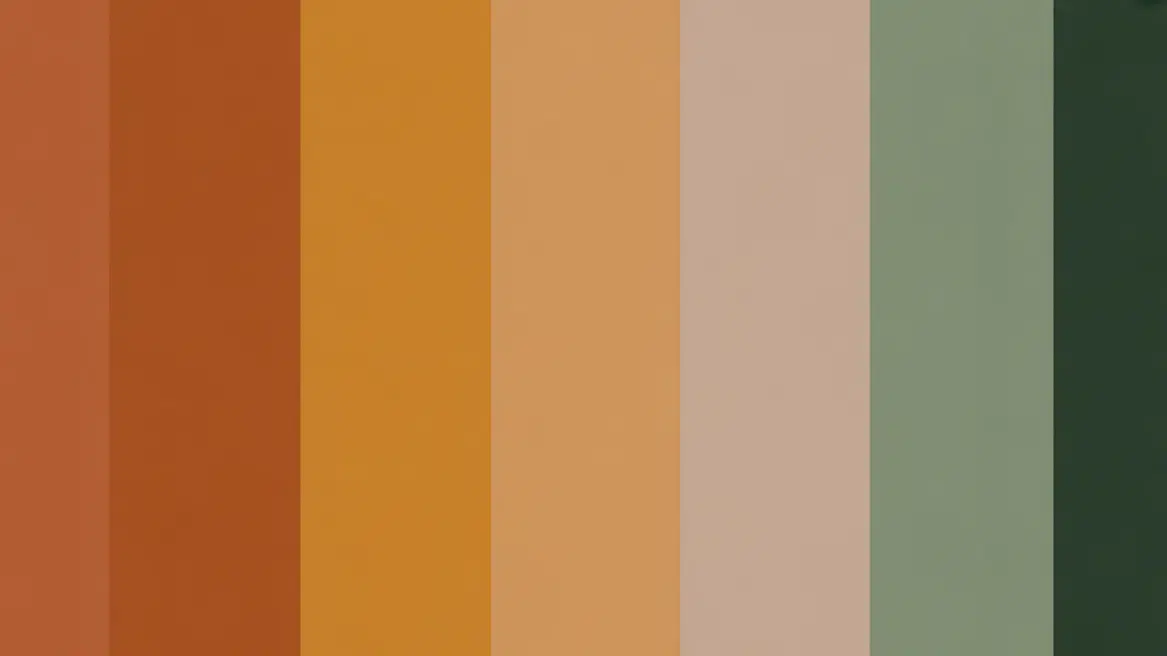 fall color palette guide for modern designers