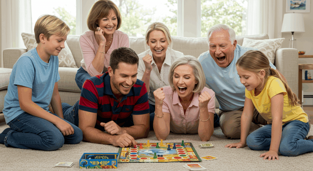 family board game night