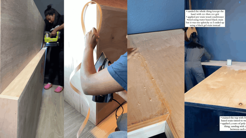 Finish, Stain, and Install