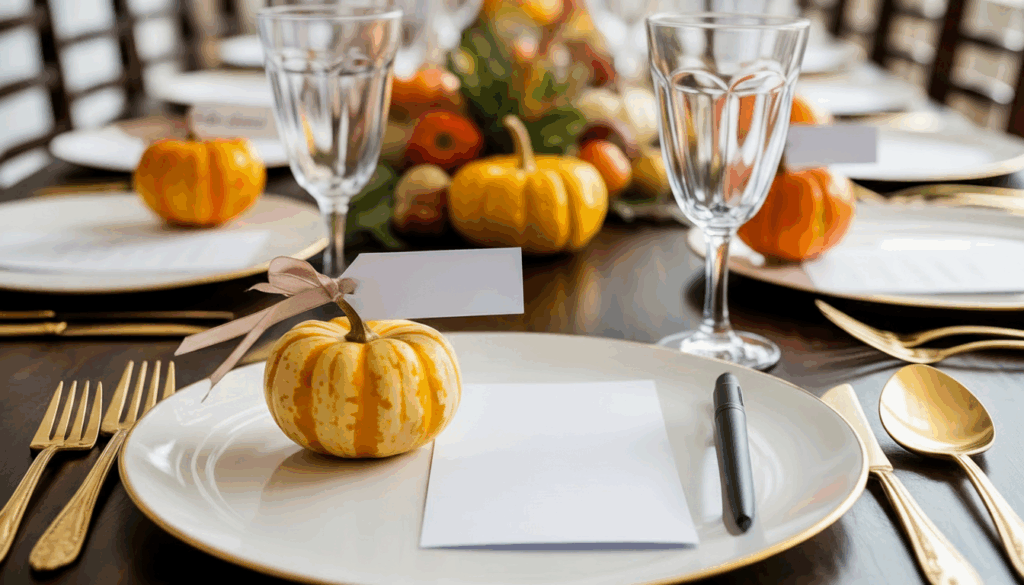 interactive gratitude place settings