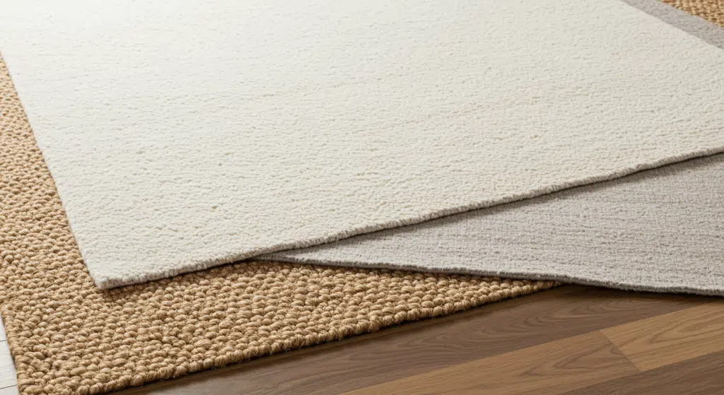 layered rugs