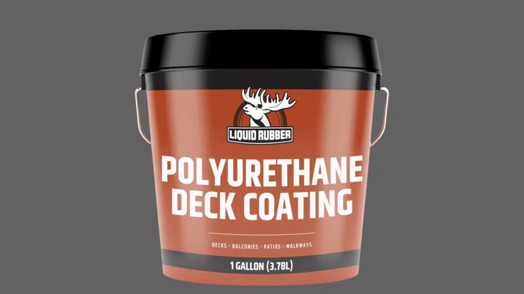 liquid rubber textured deck coating