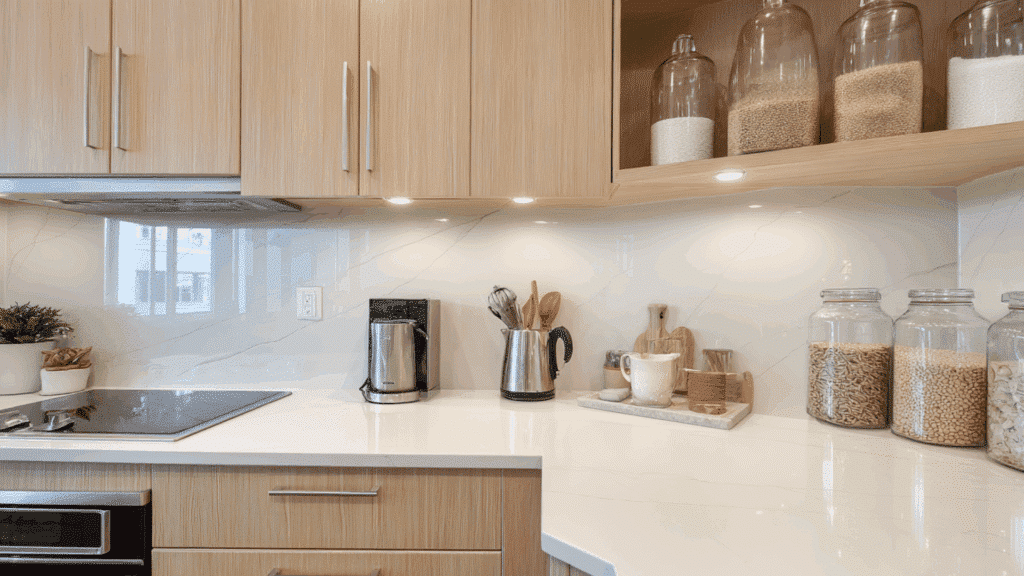 matching quartz countertops