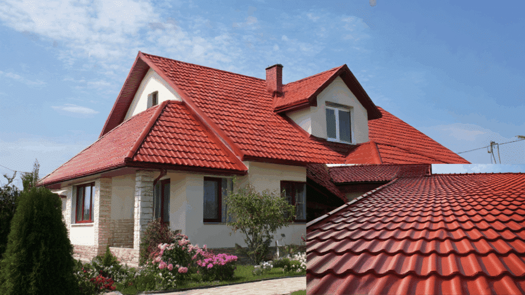 metal tile roof