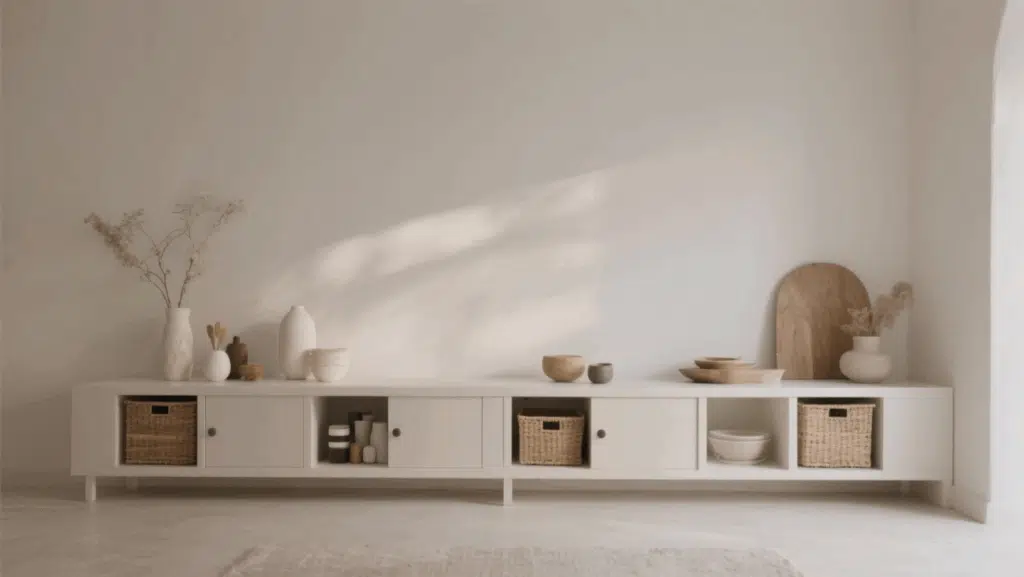 minimalist and clutter free look