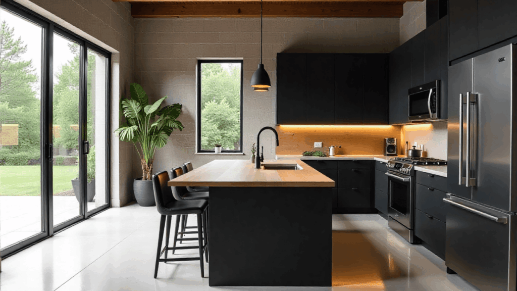 polished concrete floors