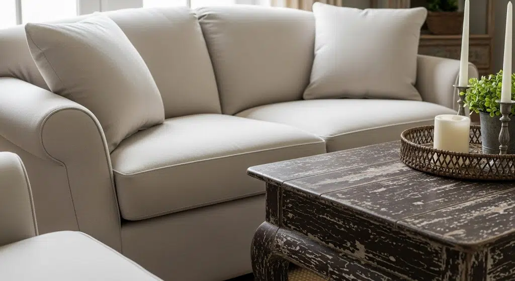 rustic table