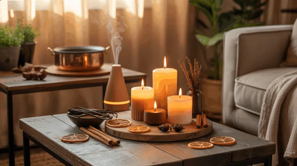 seasonal scent and ambiance