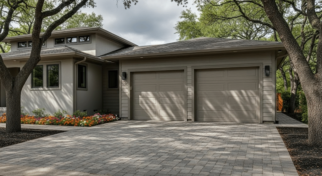 two car garage measurements