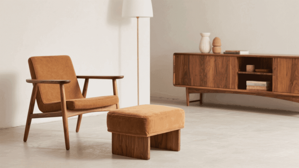 warmtoned accent furniture