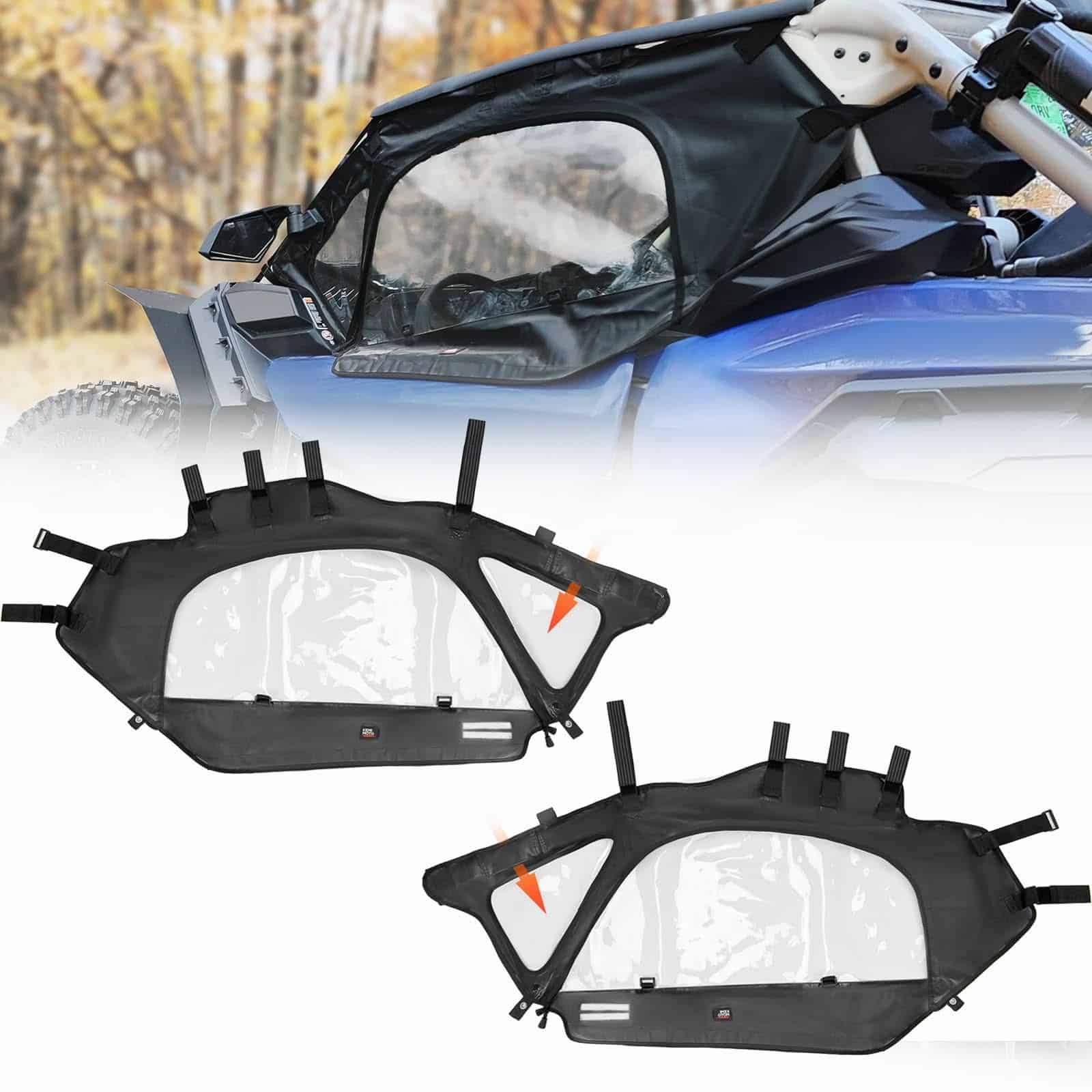 Ride Smarter, Stay Protected: The Advantage of Kemimoto Side-by-Side Enclosures and Can-Am X3 Upper Doors