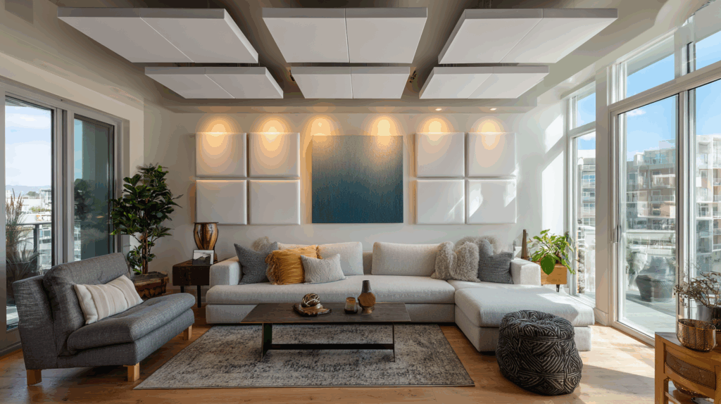 Curated visual reference: Apartment Renovation Ideas For Improving Acoustics Reference: Open Concept Living Room Acoustics Simple Ideas For A Quieter