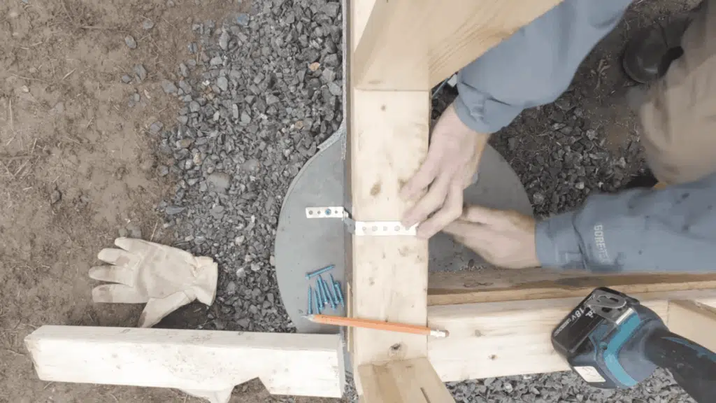 anchor the structure