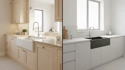 apron sink vs farmhouse sink