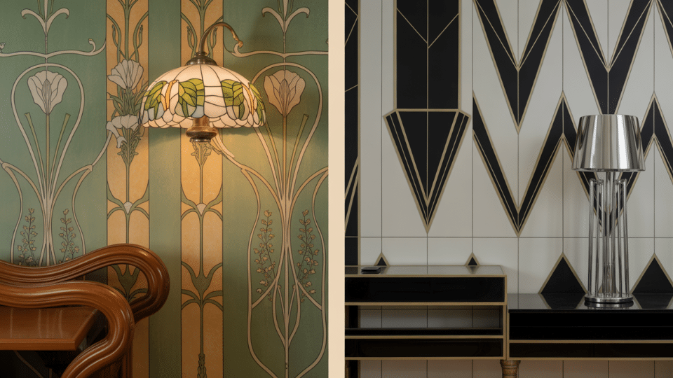 Art Deco vs Art Nouveau: How to Tell the Difference? - Enthralling