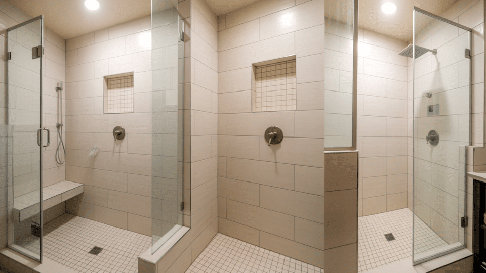 bathroom shower remodel