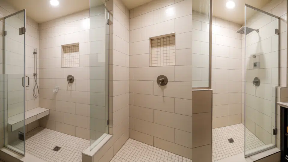 bathroom shower remodel