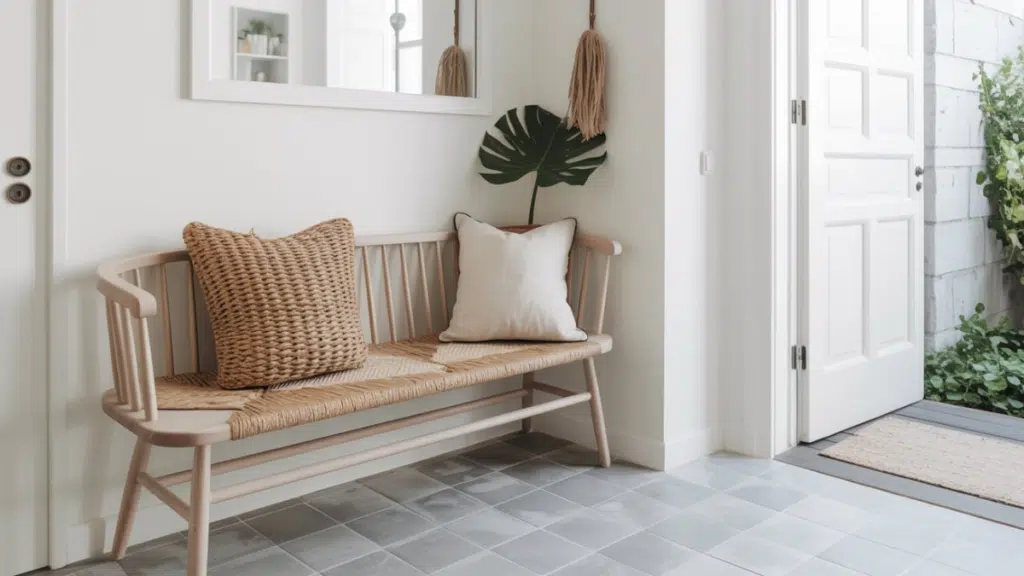 bench entryway seating